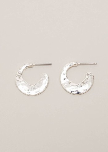 Phase Eight Irregular Hoops Jewellery Silver USA | 8651742-GM